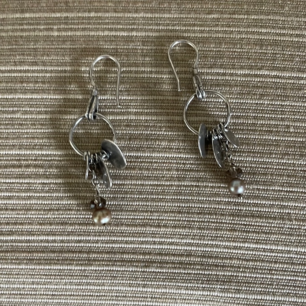 COPY - Silpada Sterling Silver earrings. Like new.
